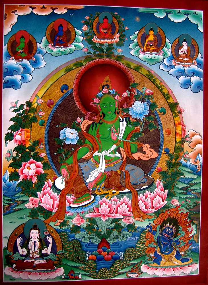 Green Tara is also known as Maha Arya Tara